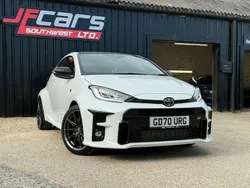 White Used 2021 Toyota Yaris Hatchback | £28,490 (Fair price)
