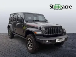 Grey Used 2025 Jeep Wrangler Rubicon SUV | £54,995 (Expensive)