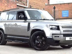 Silver Used 2021 Land Rover Defender HSE Dynamic SUV | £49,750 (Fair price)