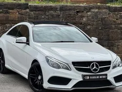 White Used 2016 Mercedes E350 AMG line Coupe | £15,995 (A bit pricey)