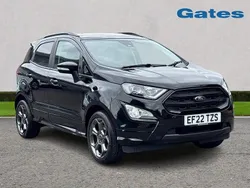 Black Used 2022 Ford Ecosport ST-Line SUV | £14,699 (A bit pricey)