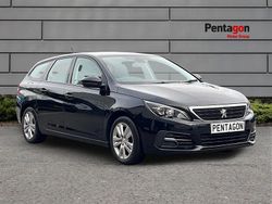 Black Used 2018 Peugeot 308 Active Estate | £8,499 (Fair price)