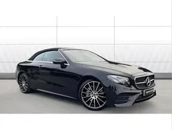 Black Used 2020 Mercedes E350 AMG Line Premium Plus Cabriolet | £30,026 (Fair price)
