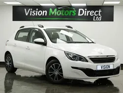 White Used 2019 Peugeot 308 Active Hatchback | £3,840 (Super price)