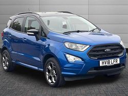 Blue Used 2018 Ford Ecosport ST-Line SUV | £8,690 (Fair price)