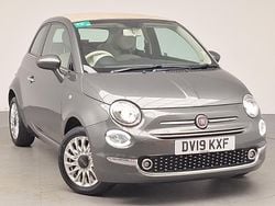 Grey Used 2019 Fiat 500C Lounge Cabriolet | £8,298 (Fair price)