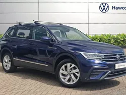 Blue Used 2021 VW Tiguan Allspace Life SUV | £21,795 (Fair price)