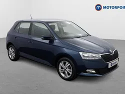 Blue Used 2021 Skoda Fabia SE Hatchback | £10,999 (Fair price)