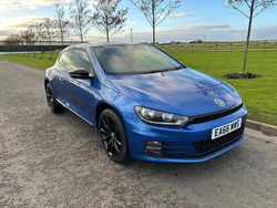 Blue Used 2016 VW Scirocco Black Edition Coupe | £8,800 (Fair price)
