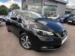 Black Used 2021 Nissan Leaf Acenta Hatchback | £9,190 (Good price)