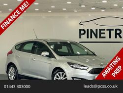 Silver Used 2015 Ford Focus Titanium Hatchback | £6,599 (Fair price)