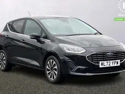 Black Used 2022 Ford Fiesta Titanium Hatchback | £15,199 (Good price)