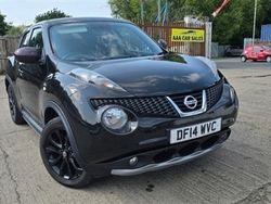 Black Used 2014 Nissan Juke N-TEC SUV | £4,822 (Fair price)