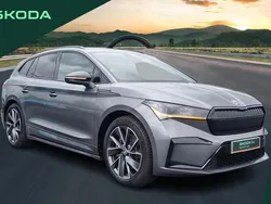 Grey Used 2024 Skoda Enyaq iV SportlinePlus SUV | £27,699 (Fair price)