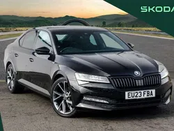 Black Used 2023 Skoda Superb SportlinePlus Hatchback | £24,995 (Fair price)
