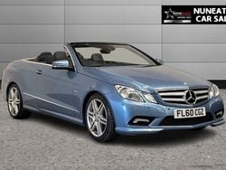 Blue Used 2010 Mercedes E350 Cabriolet | £5,000 (Fair price)