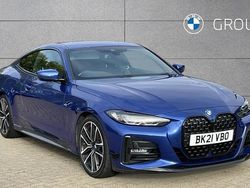 Blue Used 2021 BMW 420 M Sport Coupe | £24,121 (Fair price)