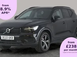 Black Used 2022 Volvo XC40 R-Design SUV | £16,720 (Fair price)