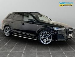 Black Used 2021 Audi Q7 Advanced SUV | £37,795 (Fair price)