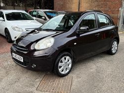 Black Used 2013 Nissan Micra Acenta Hatchback | £3,495 (Fair price)