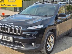 Black Used 2016 Jeep Cherokee Limited SUV | £9,880 (Fair price)