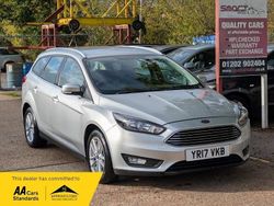Silver Used 2017 Ford Focus Zetec Estate | £5,795 (Fair price)