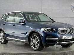 Blue Used 2021 BMW X3 xLine SUV | £26,950 (Good price)