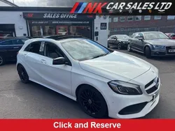 White Used 2017 Mercedes A220 AMG Line Premium Plus Hatchback | £13,995 (A bit pricey)