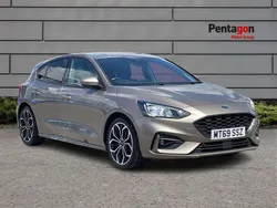 Silver Used 2019 Ford Focus ST-Line X Hatchback | £12,995 (Fair price)