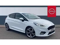 White Used 2019 Ford Fiesta ST-Line Hatchback | £9,137 (Fair price)