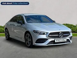 Silver Used 2023 Mercedes CLA180 Executive Sedan | £24,999 (Fair price)