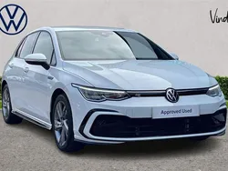 White Used 2021 VW Golf VIII R-line Hatchback | £23,156 (A bit pricey)