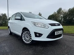 White Used 2014 Ford Grand C-Max Titanium MPV | £4,600 (Fair price)