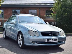 Blue Used 2002 Mercedes CLK320 Avantgarde Coupe | £750