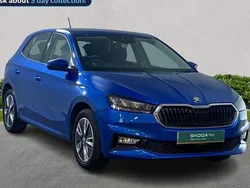 Blue Used 2022 Skoda Fabia SE L Hatchback | £15,125 (Fair price)