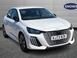 White Used 2024 Peugeot 208 Allure Hatchback | £15,029 (Fair price)