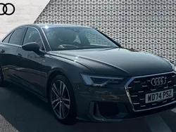 Grey Used 2024 Audi A6 S-Line Sedan | £37,990 (Expensive)