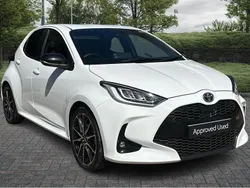 White Used 2023 Toyota Yaris Hybrid Sport Hatchback | £18,485 (A bit pricey)