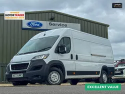 White Used 2023 Peugeot Boxer Premium Van | £18,994 (Fair price)
