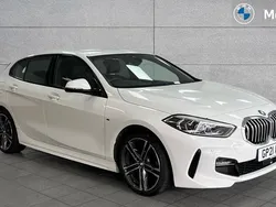 Alpine white Used 2021 BMW 118 M Sport Hatchback | £19,233 (Fair price)