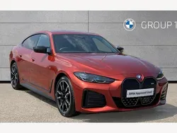 Orange Used 2022 BMW i4 Comfort Edition Sedan | £38,995 (Fair price)
