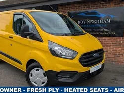 Yellow Used 2020 Ford Transit Custom S Van | £7,990 (Fair price)