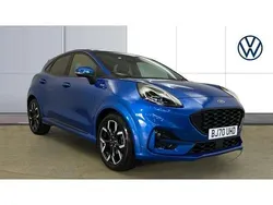 Blue Used 2021 Ford Puma ST-Line X SUV | £14,682 (Fair price)
