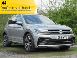 Silver Used 2019 VW Tiguan R-line SUV | £18,490 (Fair price)