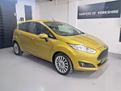 Yellow Used 2013 Ford Fiesta Titanium Hatchback | £4,495 (Good price)