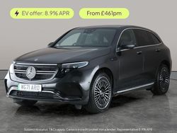 Grey Used 2021 Mercedes EQC400 AMG Line Premium Plus SUV | £25,488 (A bit pricey)