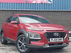 Red Used 2019 Hyundai Kona Premium SUV | £13,498 (Fair price)