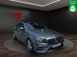 Grey Used 2016 Mercedes E220 AMG Line Premium Plus Sedan | £16,800 (A bit pricey)