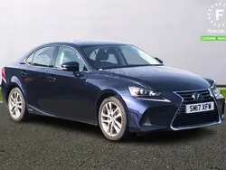 Blue Used 2017 Lexus IS300h Sedan | £15,199 (Fair price)
