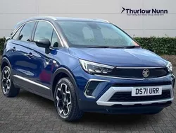 Blue Used 2022 Vauxhall Crossland Ultimate SUV | £12,850 (Fair price)